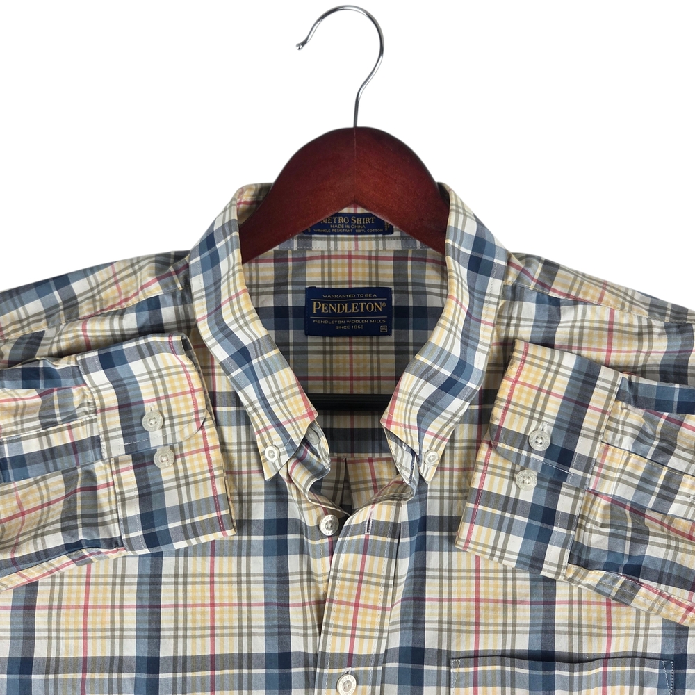 Pendleton Men's Multicolor Plaid Button Down Shirt